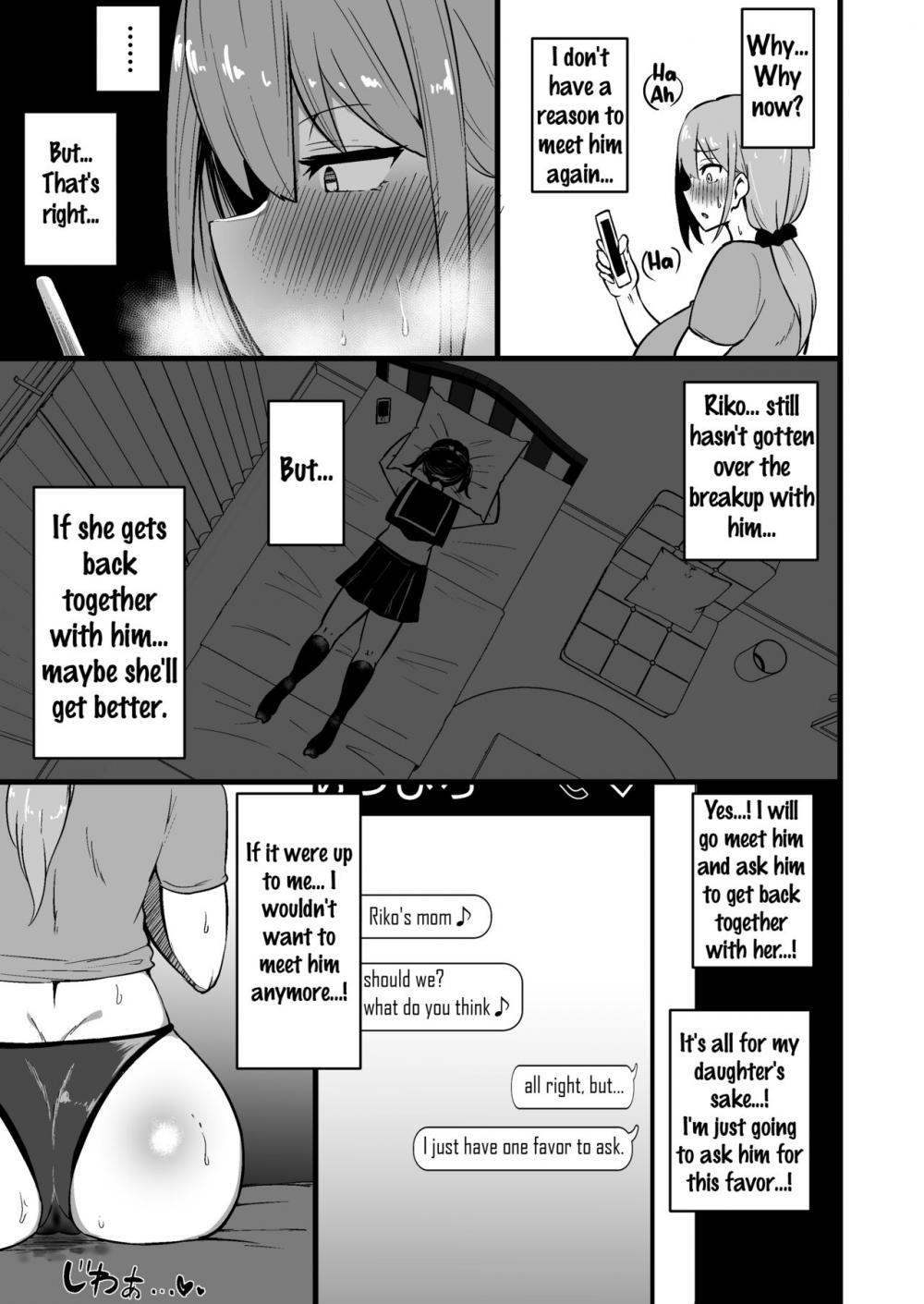 Hentai Manga Comic-Musume no Kareshi ni Ochiru Okaa-san-Read-38